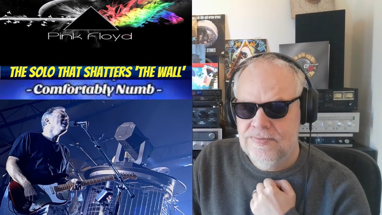 PINK FLOYD  -  COMFORTABLY NUMB (PULSE LIVE)  REACTION