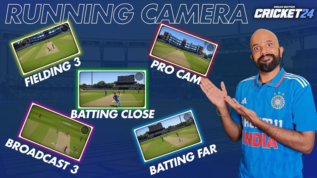 Which RUNNING CAMERA COMBO is Best in Cricket 24?