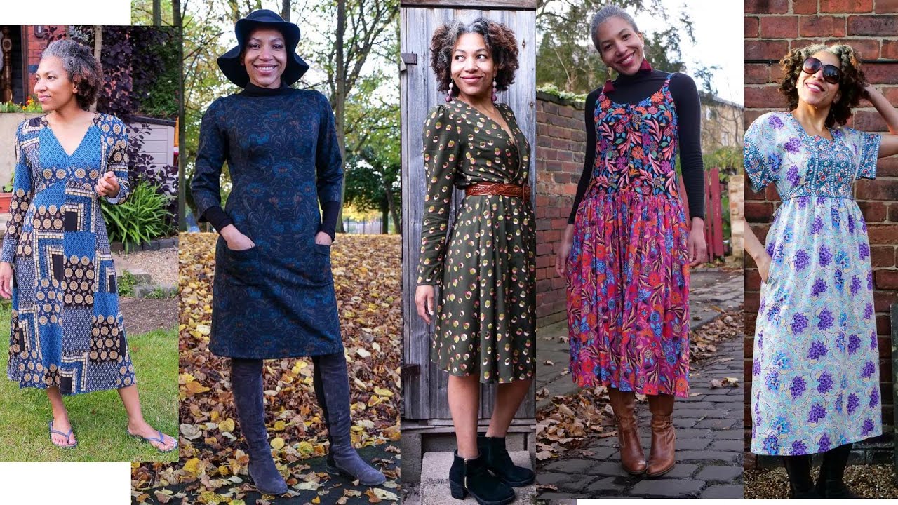 5 платьев Burda | Швейные проекты своими руками | Часть 1 - Burdastyle 2012, 2020, 2019, 2006, 1976
