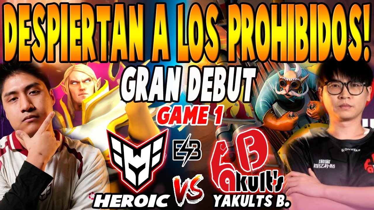 HEROIC vs YAKULT BROTHERS [GAME 1] BO3 - GRAN DEBUT 