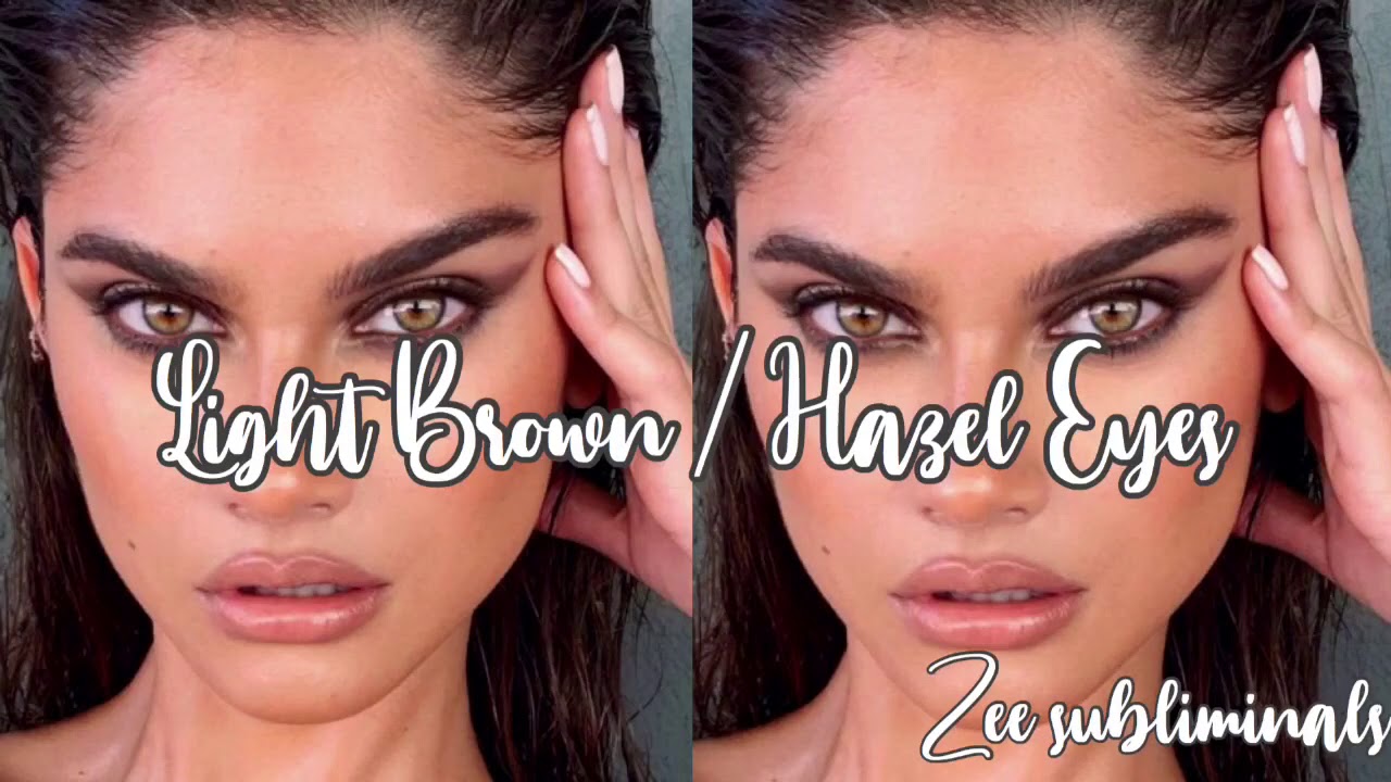 Light Brown/Hazel Eyes Subliminal