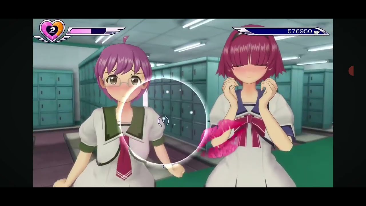 Геймплей Gal Gun.