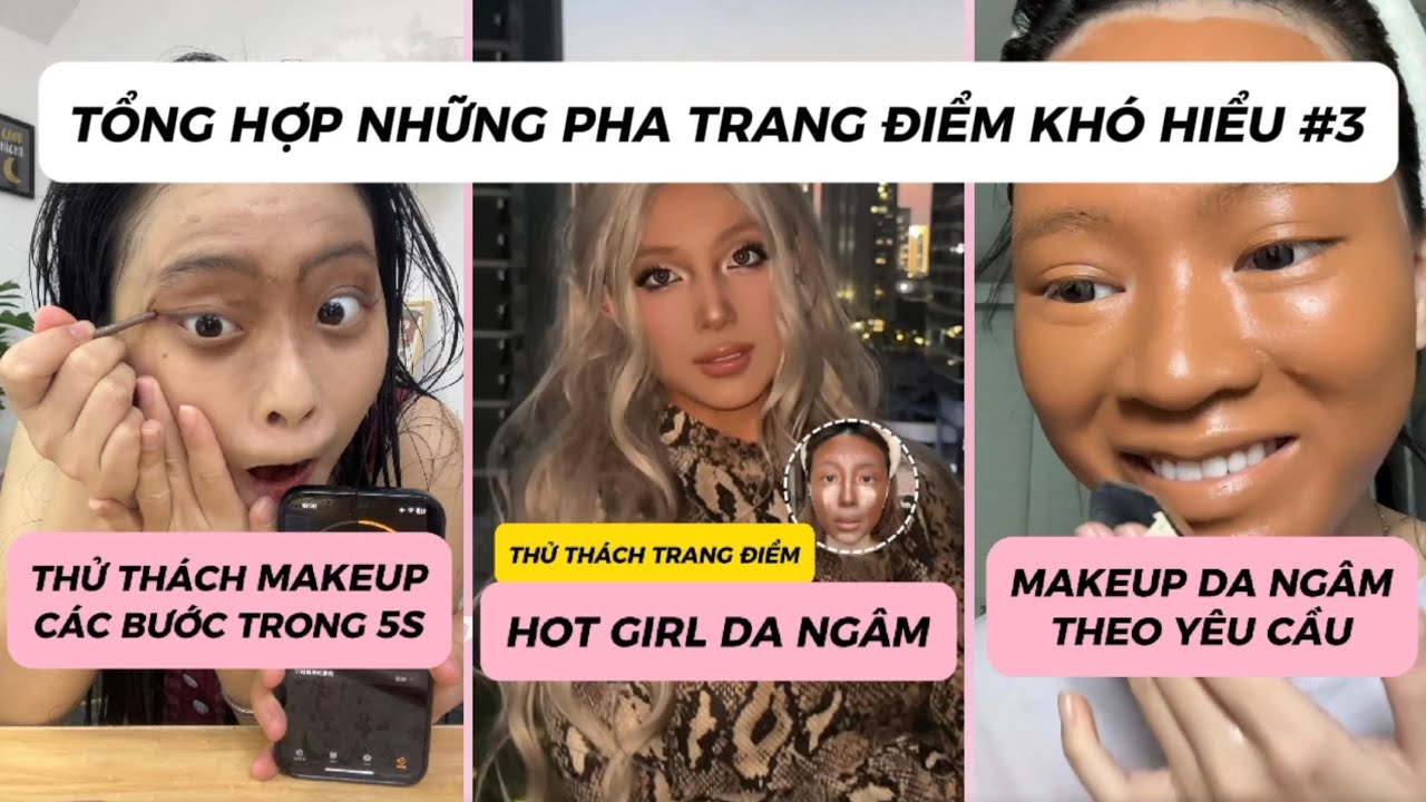 TỔNG HỢP NHỮNG PHA TRANG ĐIỂM KHÓ HIỂU - Tập 3 | Chân Ngắn Beauty