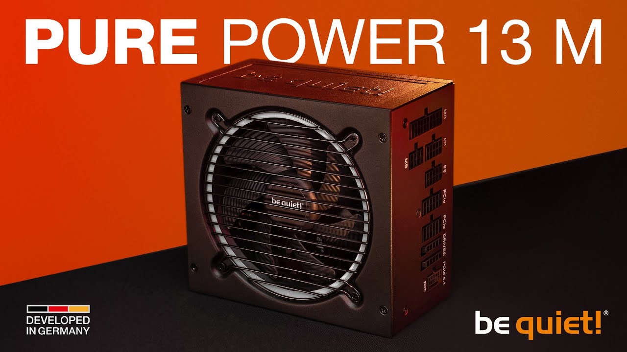 Pure Power 13 M | Außerordentlich leise, überlegene Features | be quiet!