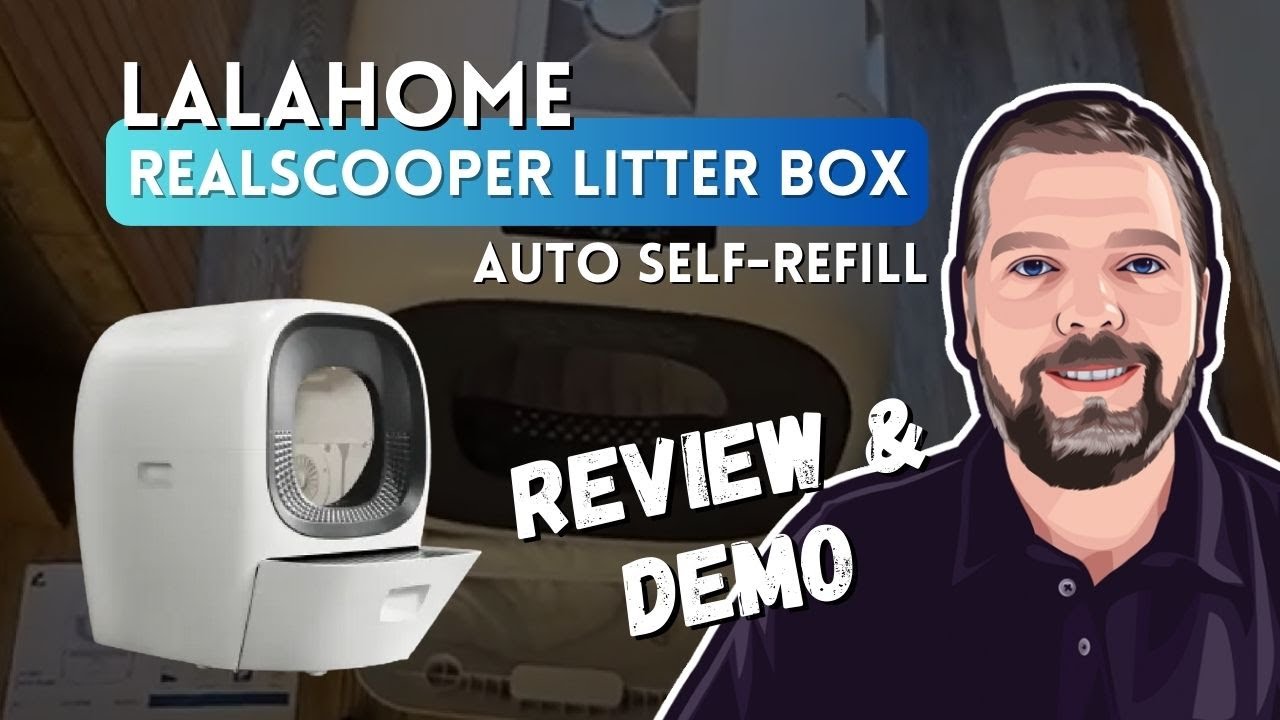 LALAHOME RealScooper Auto Self-Refill Litter Box Review and Demo