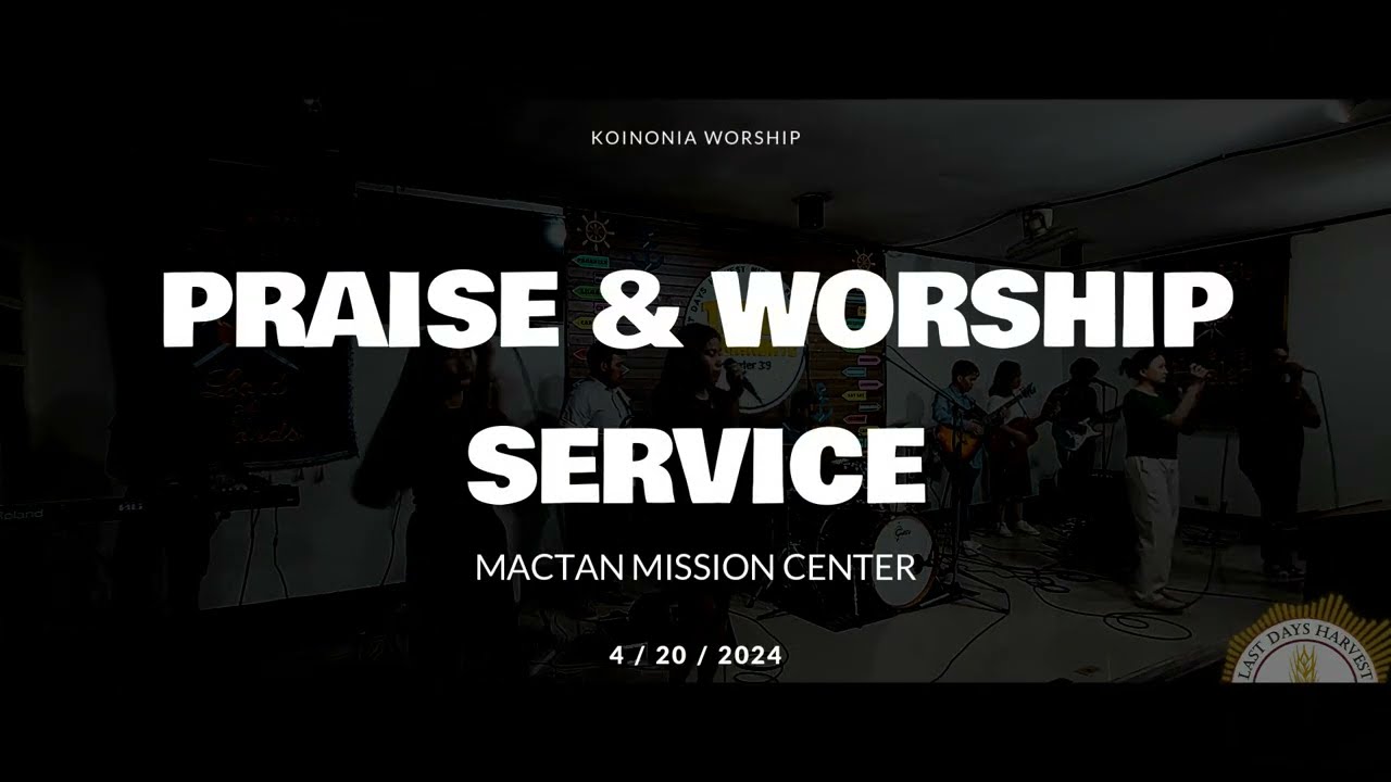 April 20, 2024 Sunday Service Praise & Worship