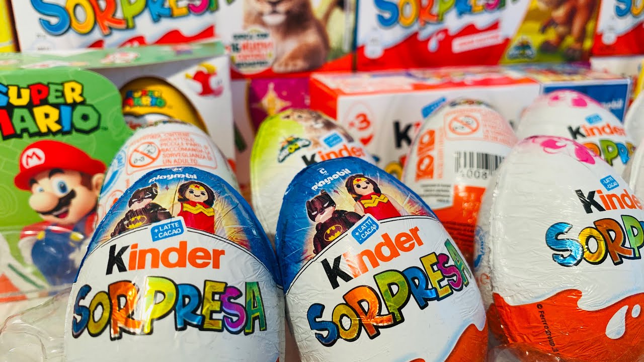 Super Compilation Playmobil Kinder Surprise ASMR Unboxing 