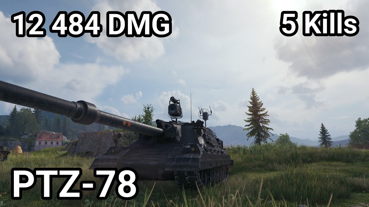PTZ-78 - 12 484 damage / 5 kill / 490 blocked / 789 assist