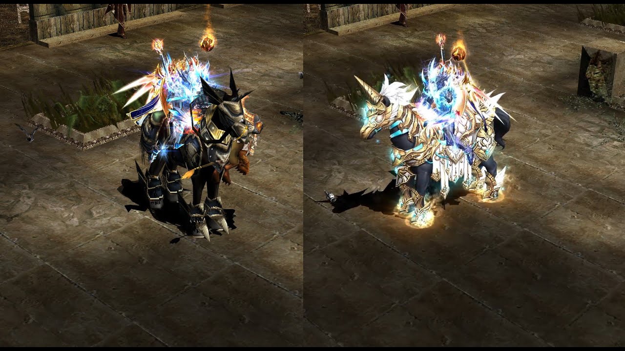 Siêu Phẩm Thánh Mã Của Dark Lord Khi Được Renew - MU Online Season 19 - Server RealMU