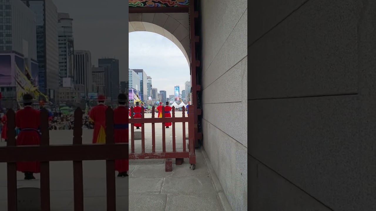 오늘.31절..경복궁에서...