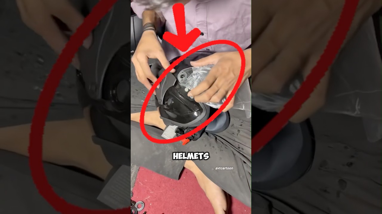 How Do They Turn Raw Plastic into Protective Gear? ♻️🪖