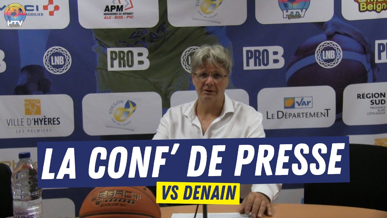 HTV vs Denain - Conférence de presse d'après match