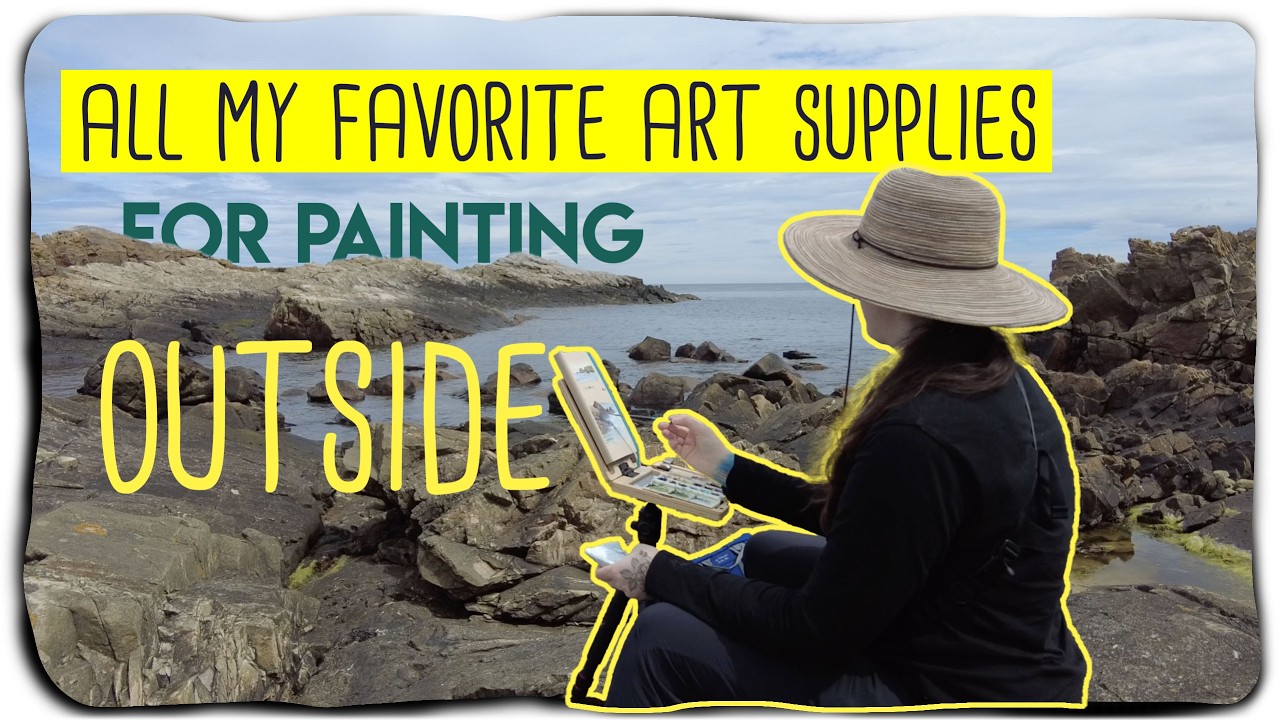 Favorite Art Supplies for PLEIN AIR & Urban Sketching