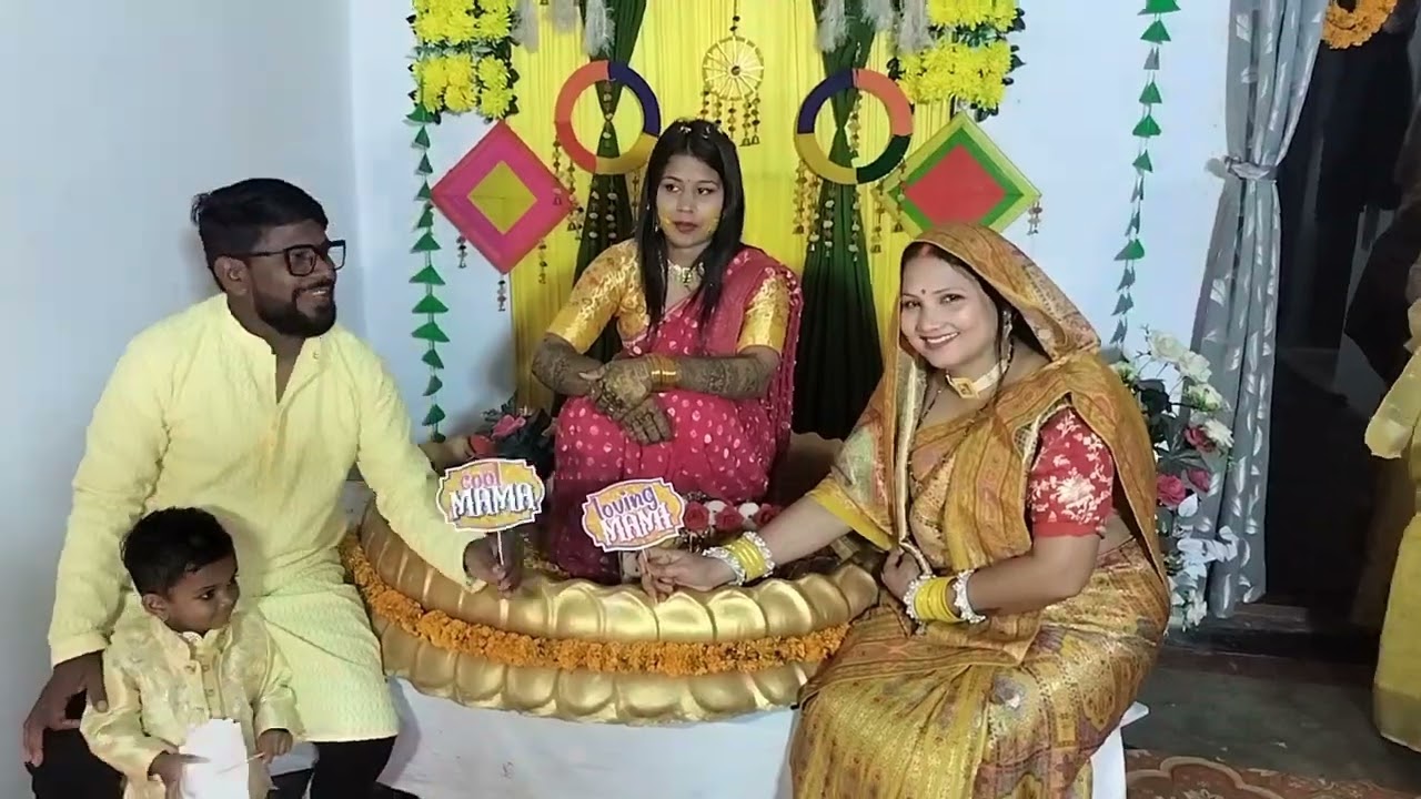 Up prayagraj haldi mehandi vlogs 💃भांजी की हल्दी मेहंदी में पूरी फैमिली सहित जमके किया मस्ती 💃