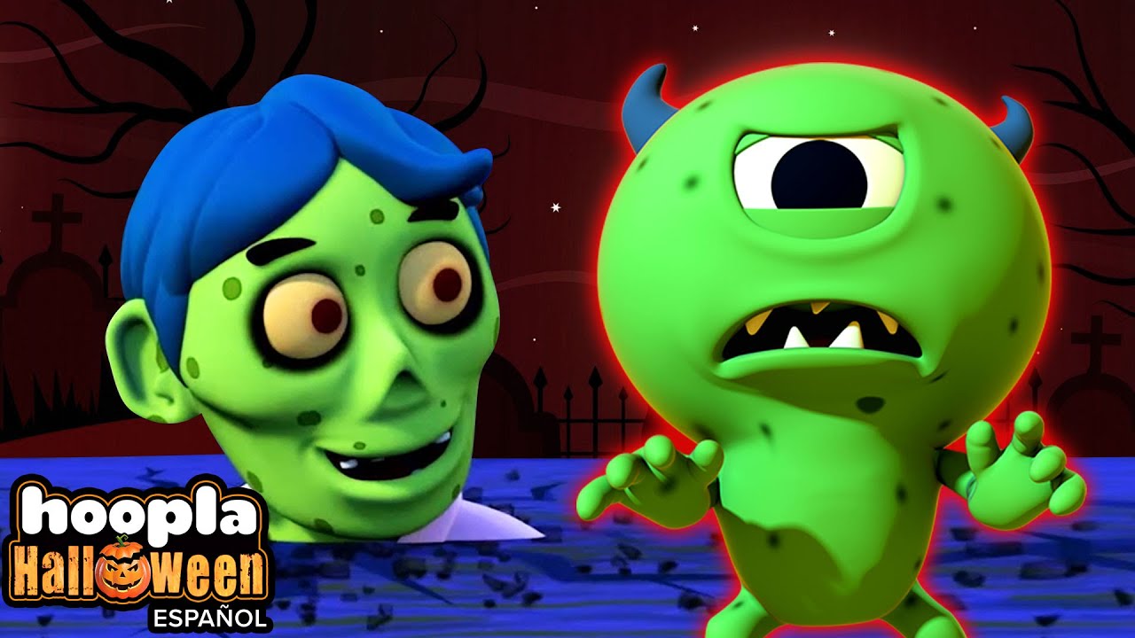 Zombie y su Monstruito | Canciones para niños | Hoopla Halloween Español