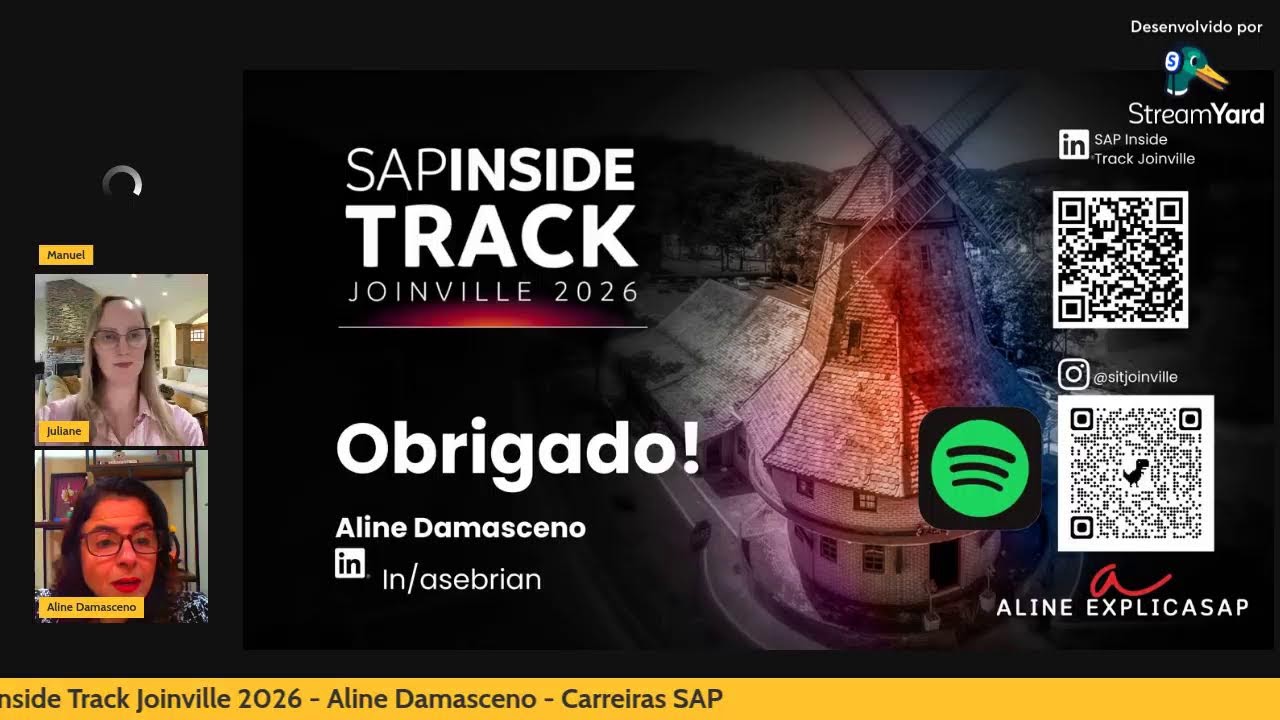 Aline Damasceno - Carreira SAP na Prática: Obstáculos, Estratégias e Conquistas