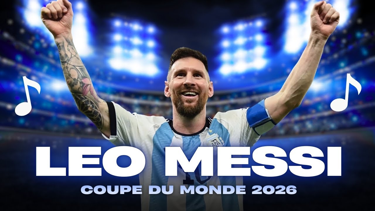 🎵 LEO MESSI – Dernière Danse à COUPE DU MONDE 2026 | Lionel Messi le GOAT |  Chansons de Foot 🎵