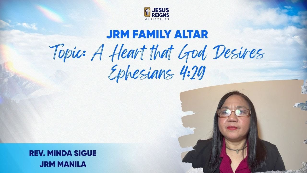 February 11 Family Altar | A Heart that God Desires