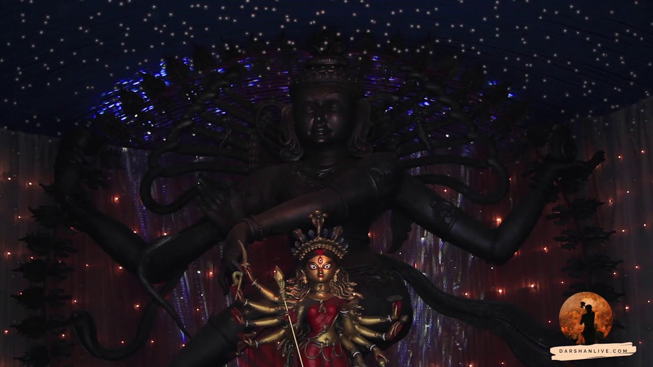 Durga Puja Saptami Aarti | DarshanLive | West Bengal, Kolkata