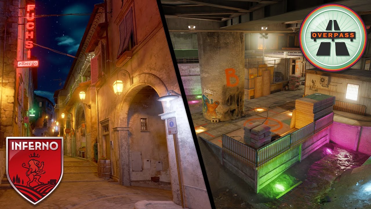 THESE CS2 NIGHT MAPS LOOK WAY TOO GOOD!!