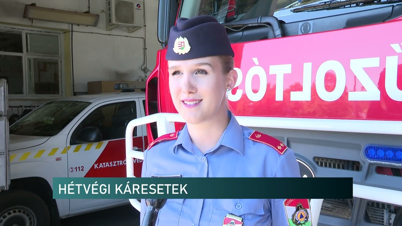 Lángoló járművek, mentett kutyusok - Tucatnyi riasztást kaptak a baranyai tűzoltók hétvégén