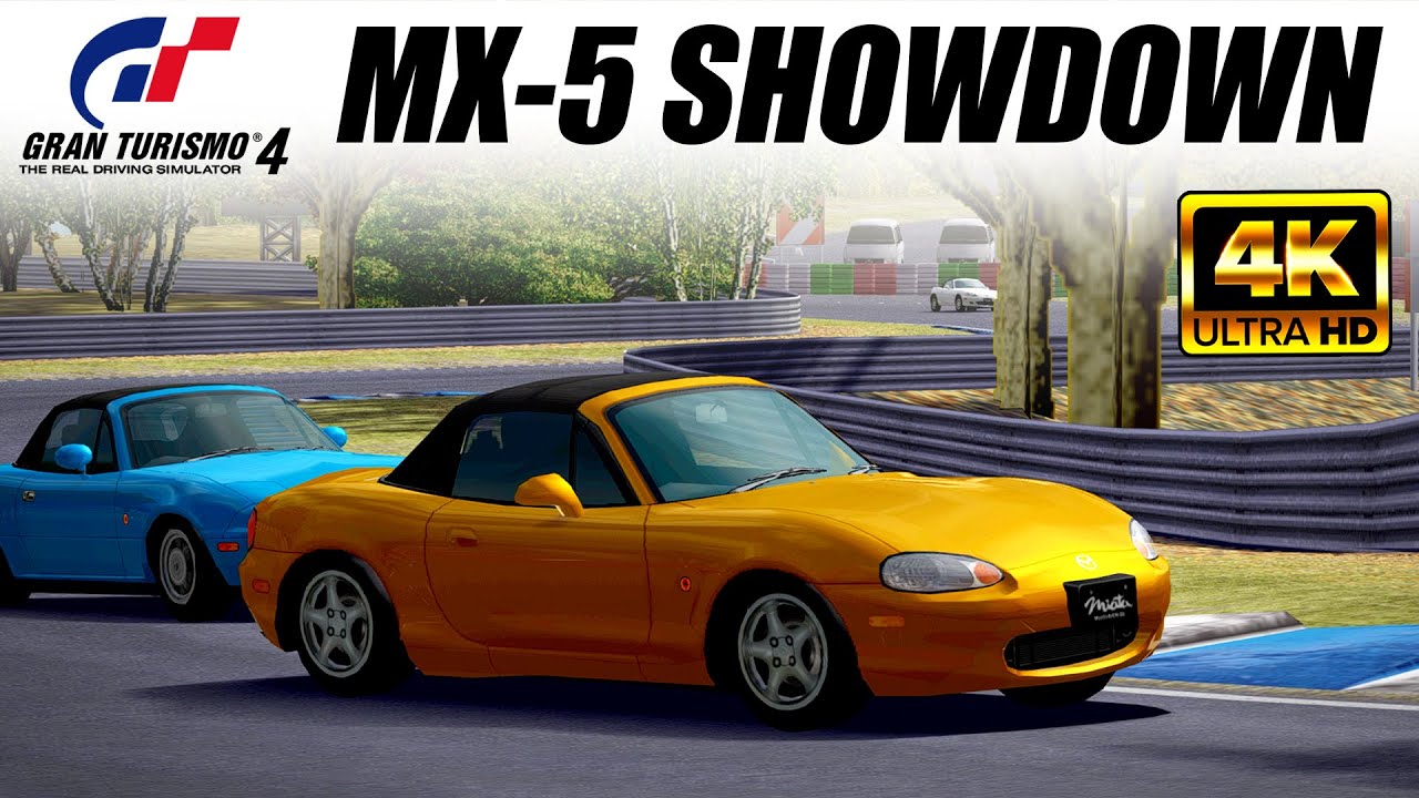 MX-5 Showdown - Gran Turismo 4, 4K60, PCSX2
