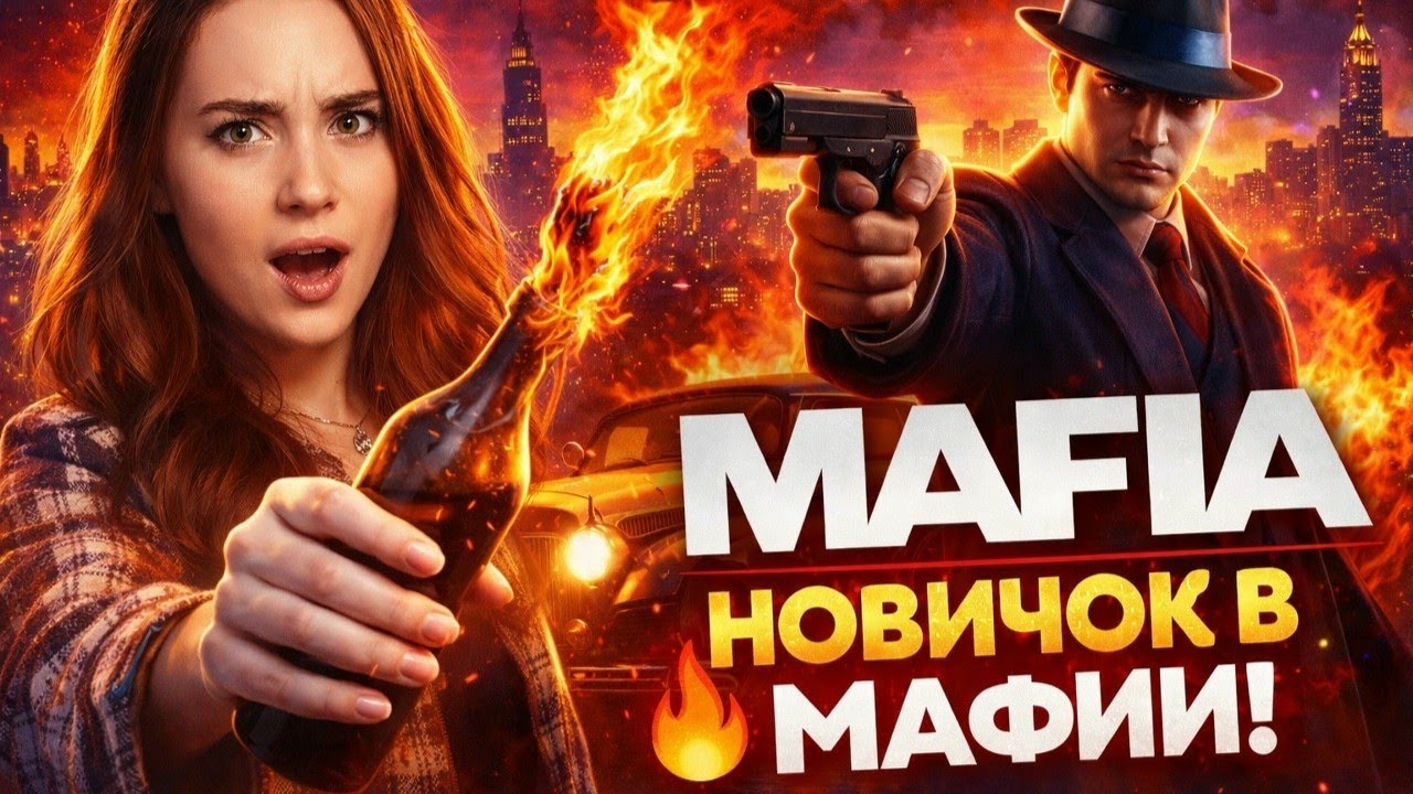 Mafia Definitive Edition #1 — СТАРТ! Как я случайно попала в мафию | Прохождение