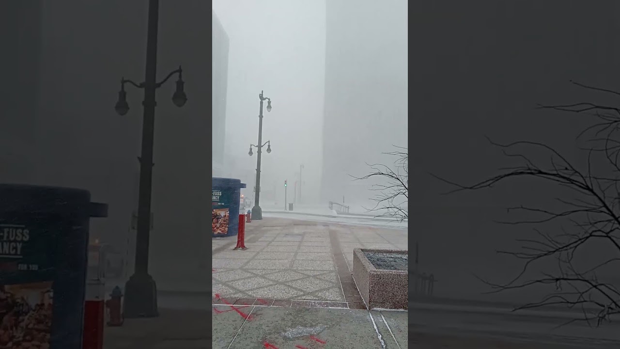 Downtown Buffalo, NY on December 30th, 2025. 