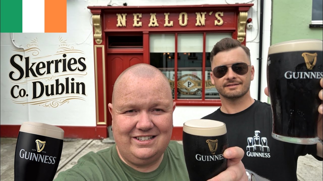 Ирландский паб-кроул в СКЕРРИС, Фингал, графство Дублин 🇮🇪 🍻 Отличный &laquo;Гиннесс&raquo; и виды на побереж...