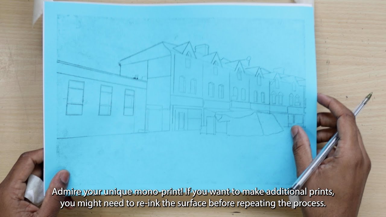 How To Make A Patrick Caulfield Inspired Mono Print