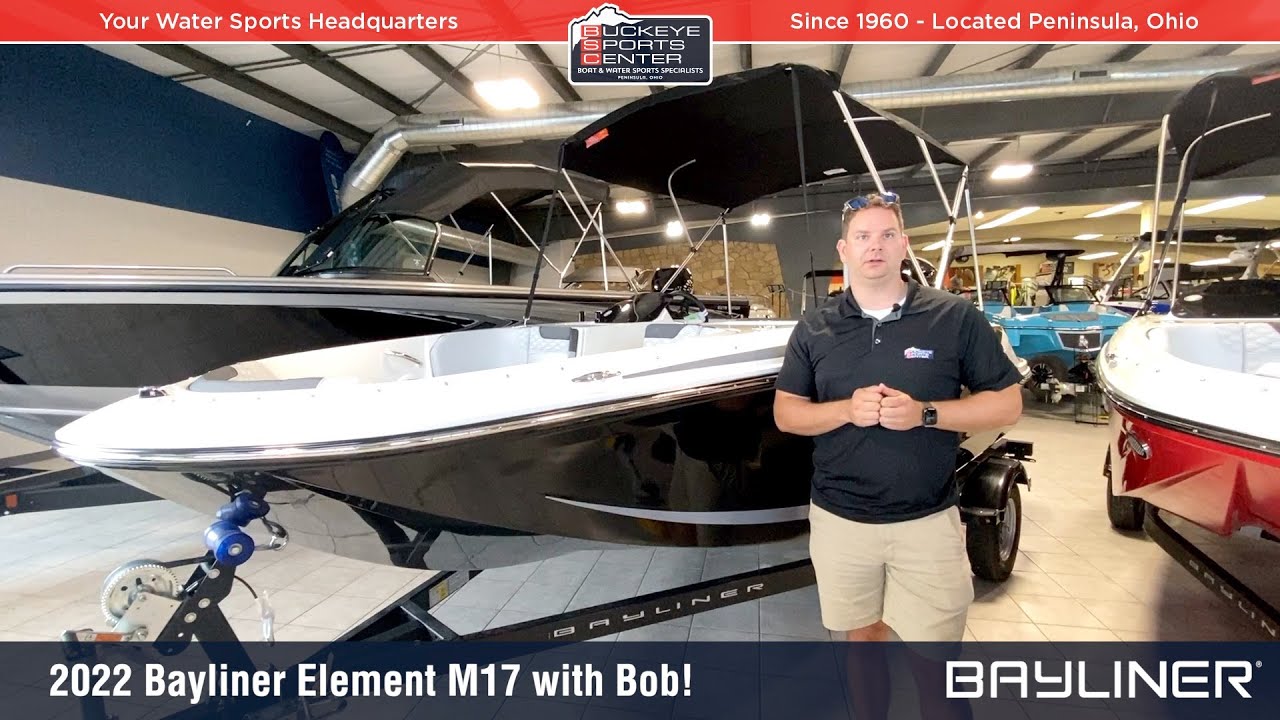 2022 Bayliner Element M17 Walkthrough Details With Bob