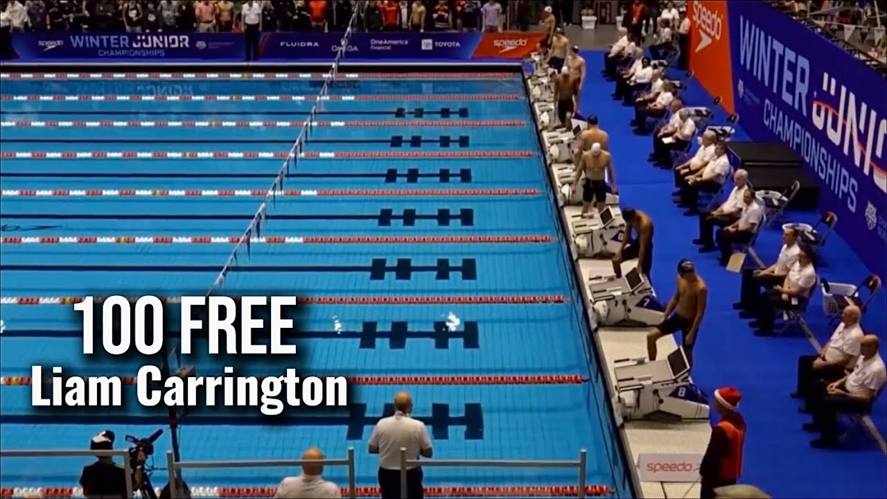 Mens 100 Free A Final | 2025 Speedo Winter Junior Nationals East