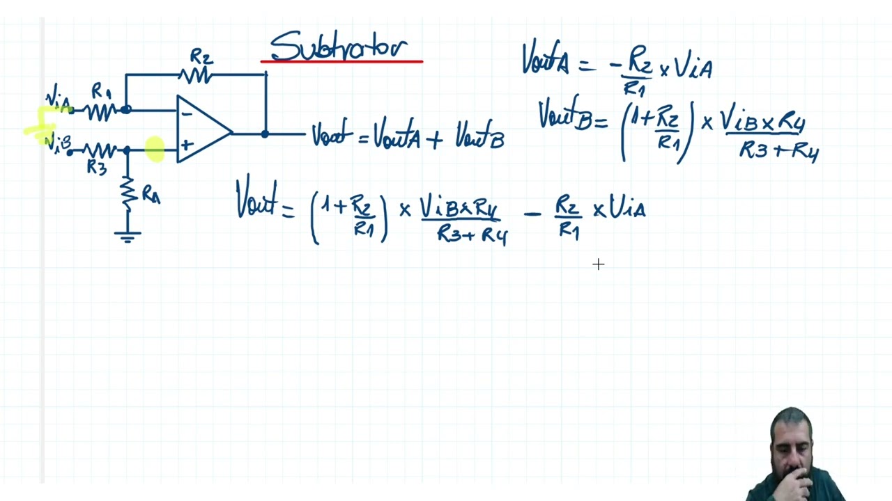 AmpOp Subtrator
