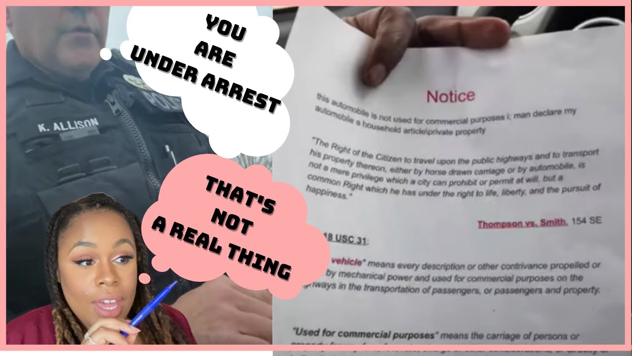 Sovereign Citizen's Phony Paperwork Can't Keep Him From Getting Arrested - An Attorney Reacts