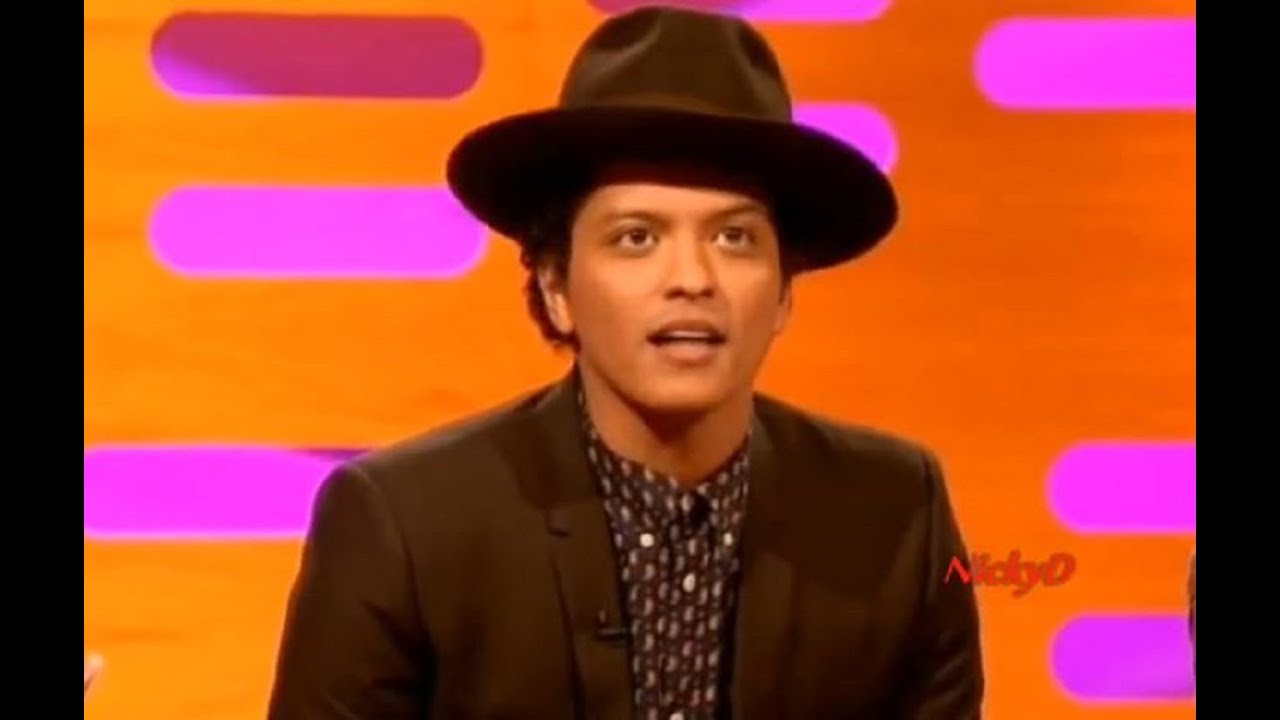 Bruno Mars on The Graham Norton Show (7th Dec 2012)