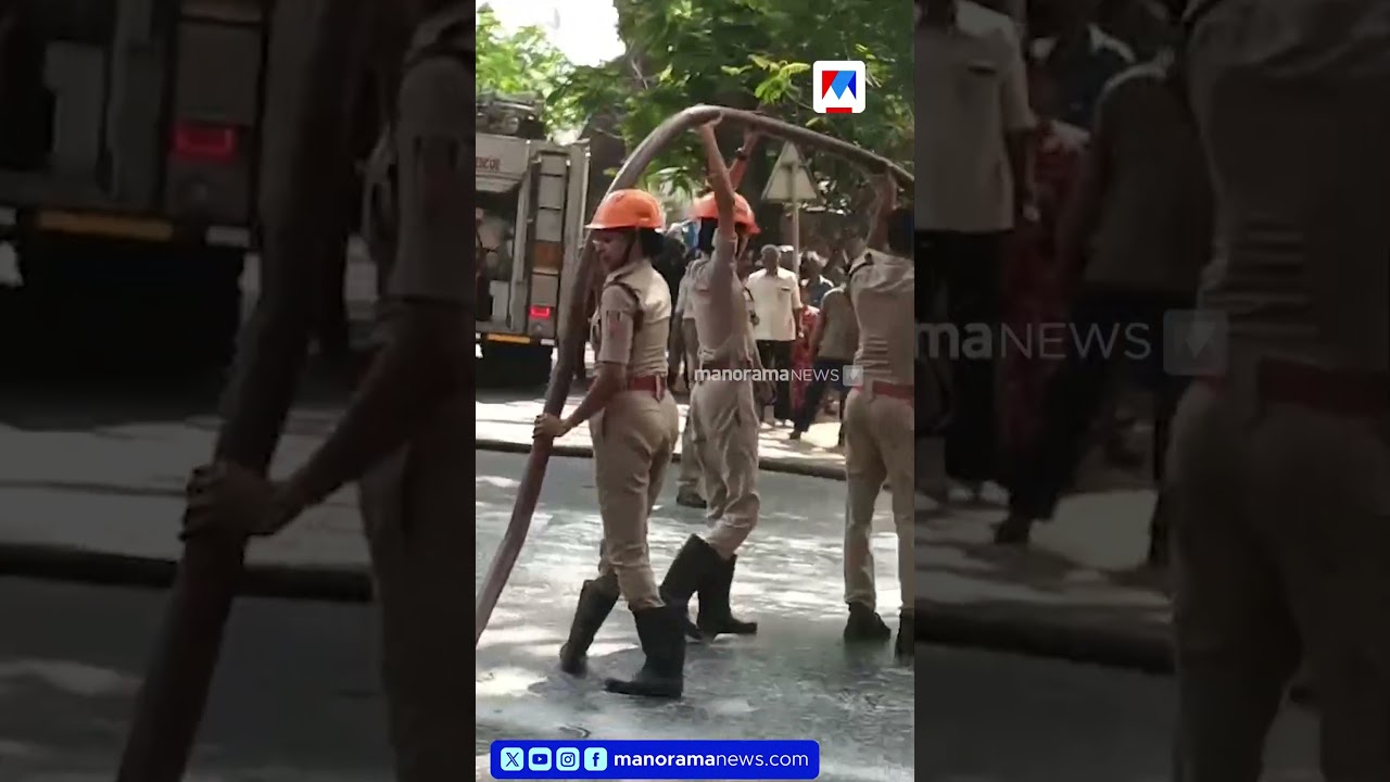 തിരുവന്തപുരം ജഗതിയിൽ ഓടിക്കൊണ്ടിരുന്ന കാർ കത്തി #car #trivandram