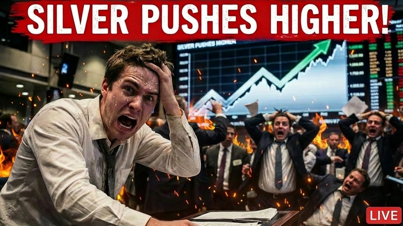 COMEX Silver & Gold Open: Silver Pushes Higher! Bankers PANIC? LIVE! 📉💥