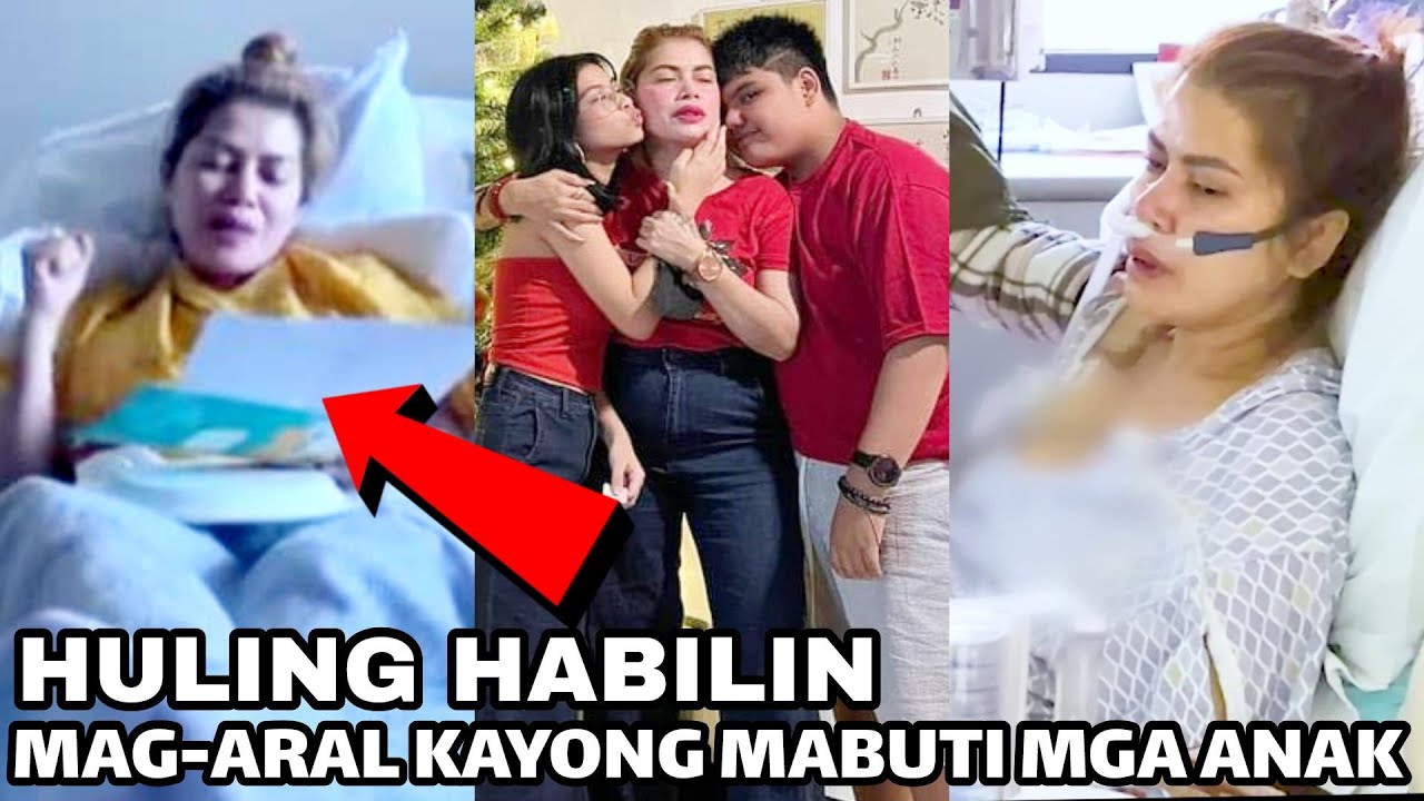 MAIIYAK KAYO! HULING SULAT NI MERCY SUNOT SA MGA ANAK BAGO PUMANAW!