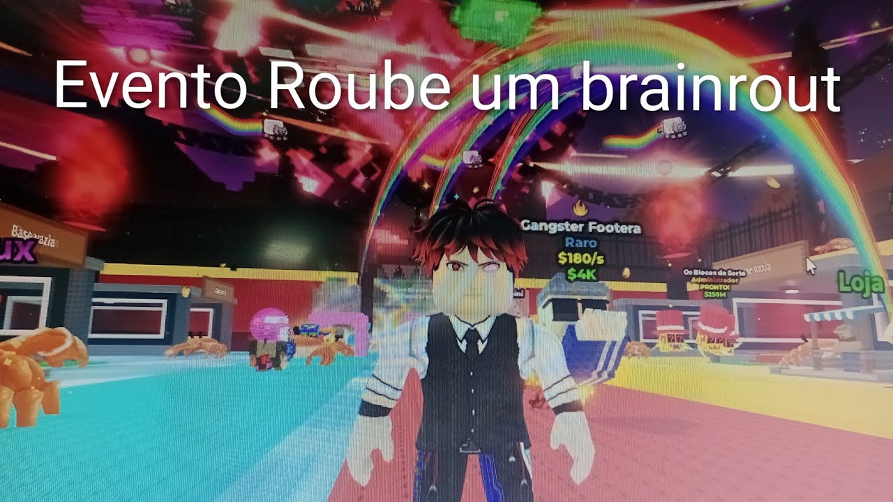 Jogando o evento de Roube um brainrot!