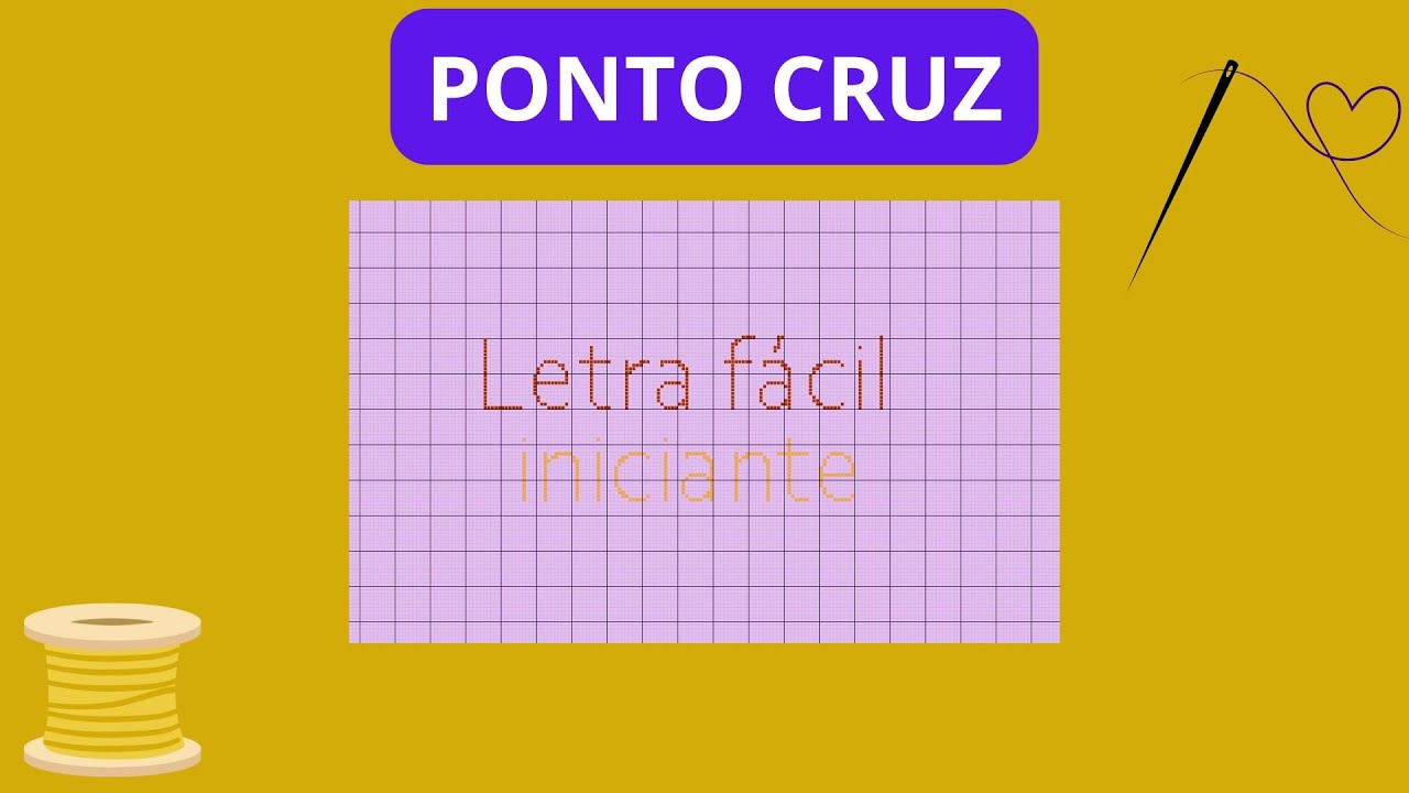 Gráfico para Iniciante PONTO CRUZ