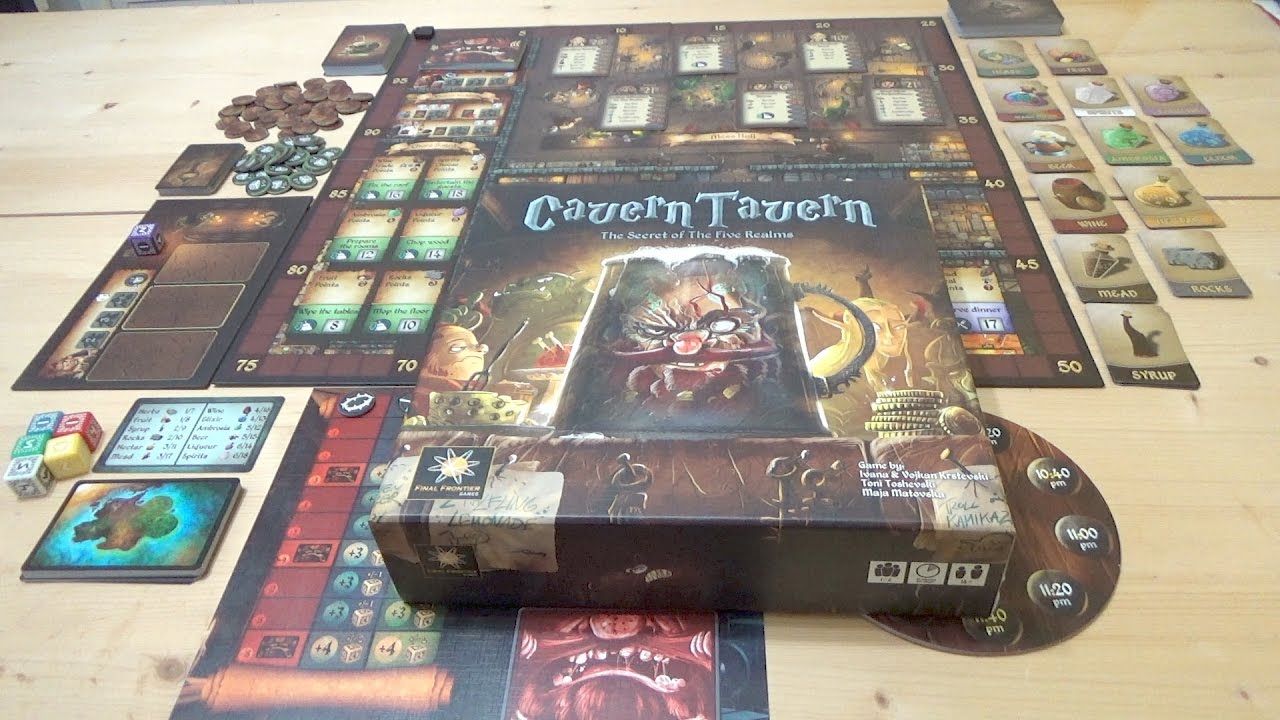 Partie en solo - Cavern Tavern