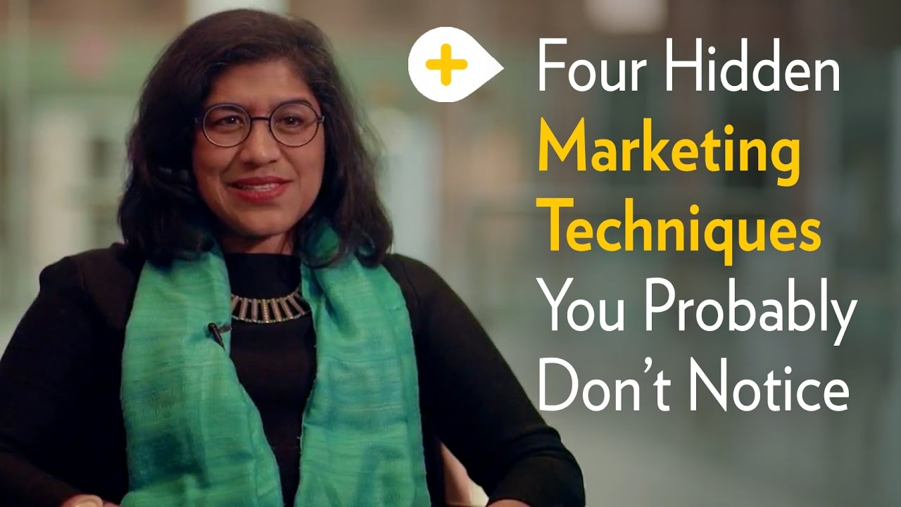 Four Hidden Marketing Techniques You Probably Don't Notice