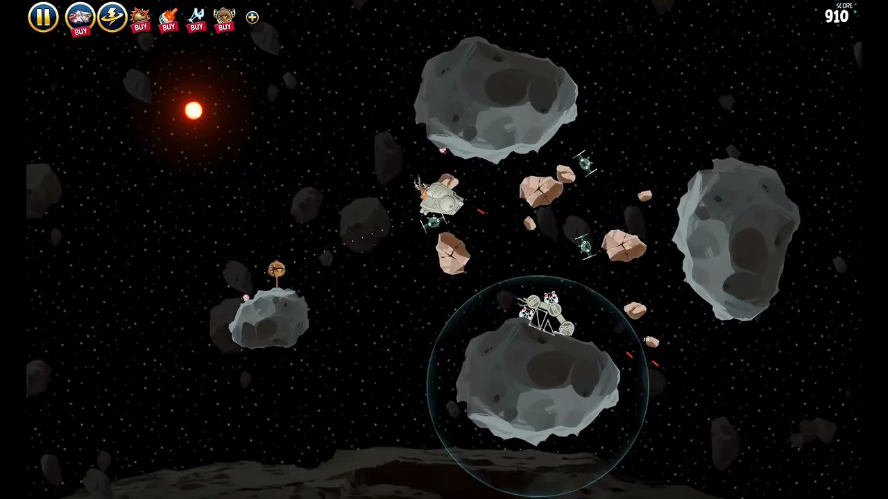 Играю в Энгри бёрдс Звёздные войны часть 9