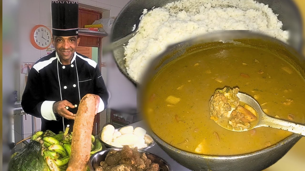 Cocinando Sancocho Dominicano, La cocina de Cesarin