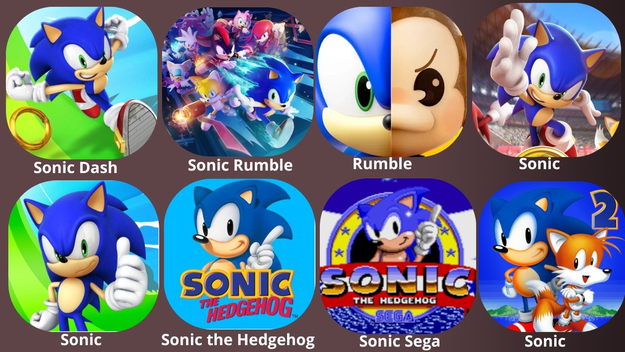 Sonic, Sonic Rumble, Sonic the Hedgehog, 2, all Sonic games. Let's Go!!!