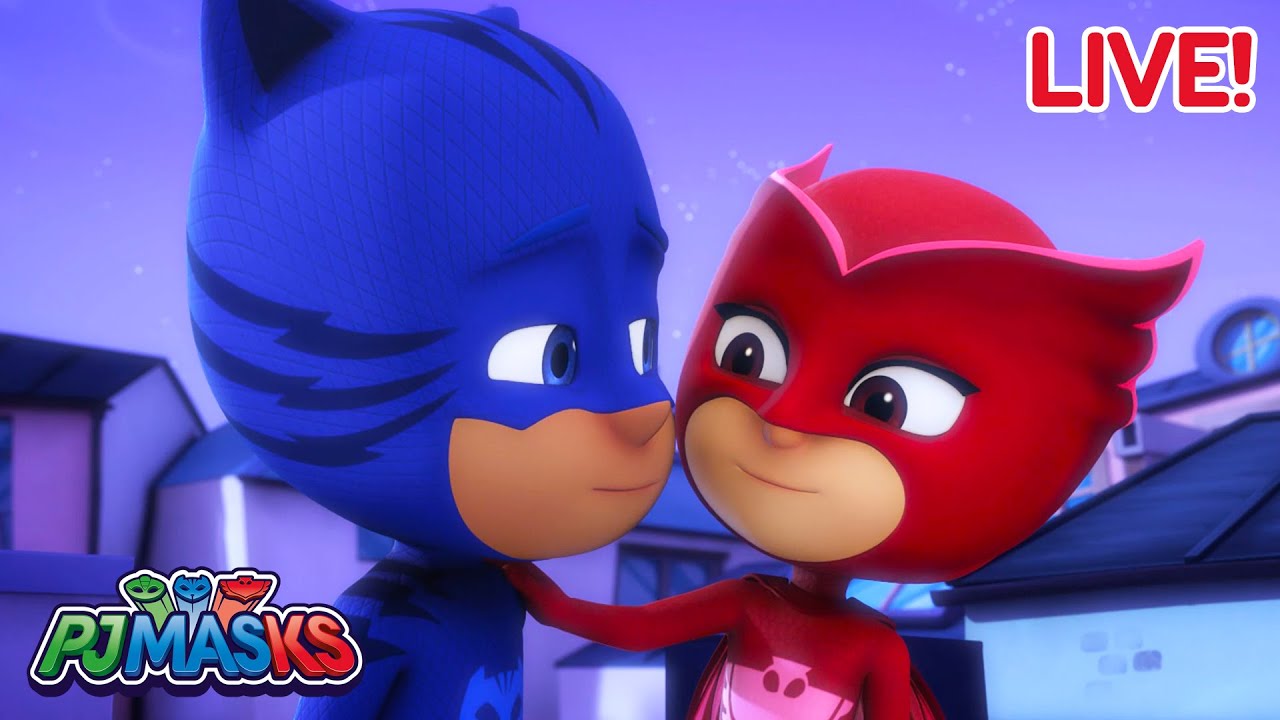 🔴 LIVE! PJ Masks Full Episodes 🔴 | PJ Masks to save the day! + More superhero cartoons | #live