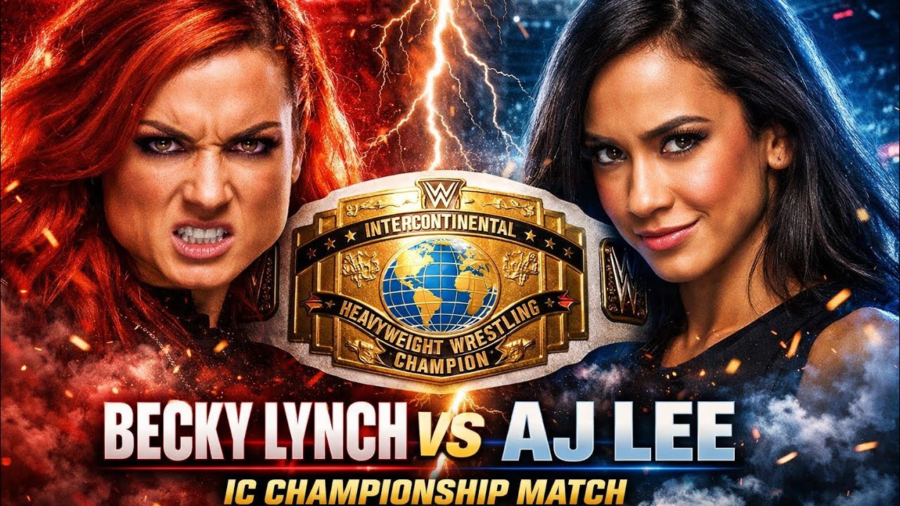 Becky Lynch vs. AJ Lee | Intercontinental Championship Match | Elimination Chamber 2026