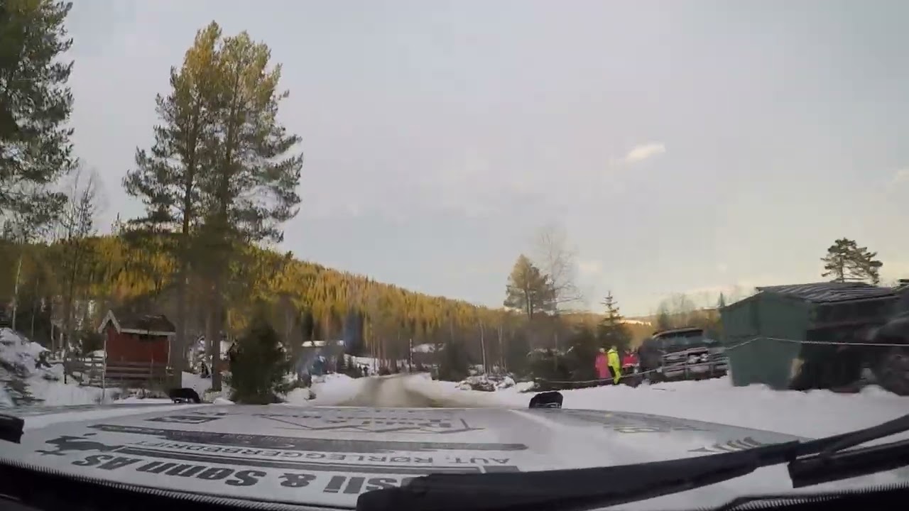 Rally Hadeland 2022  SS6 Sagvollen inboard
