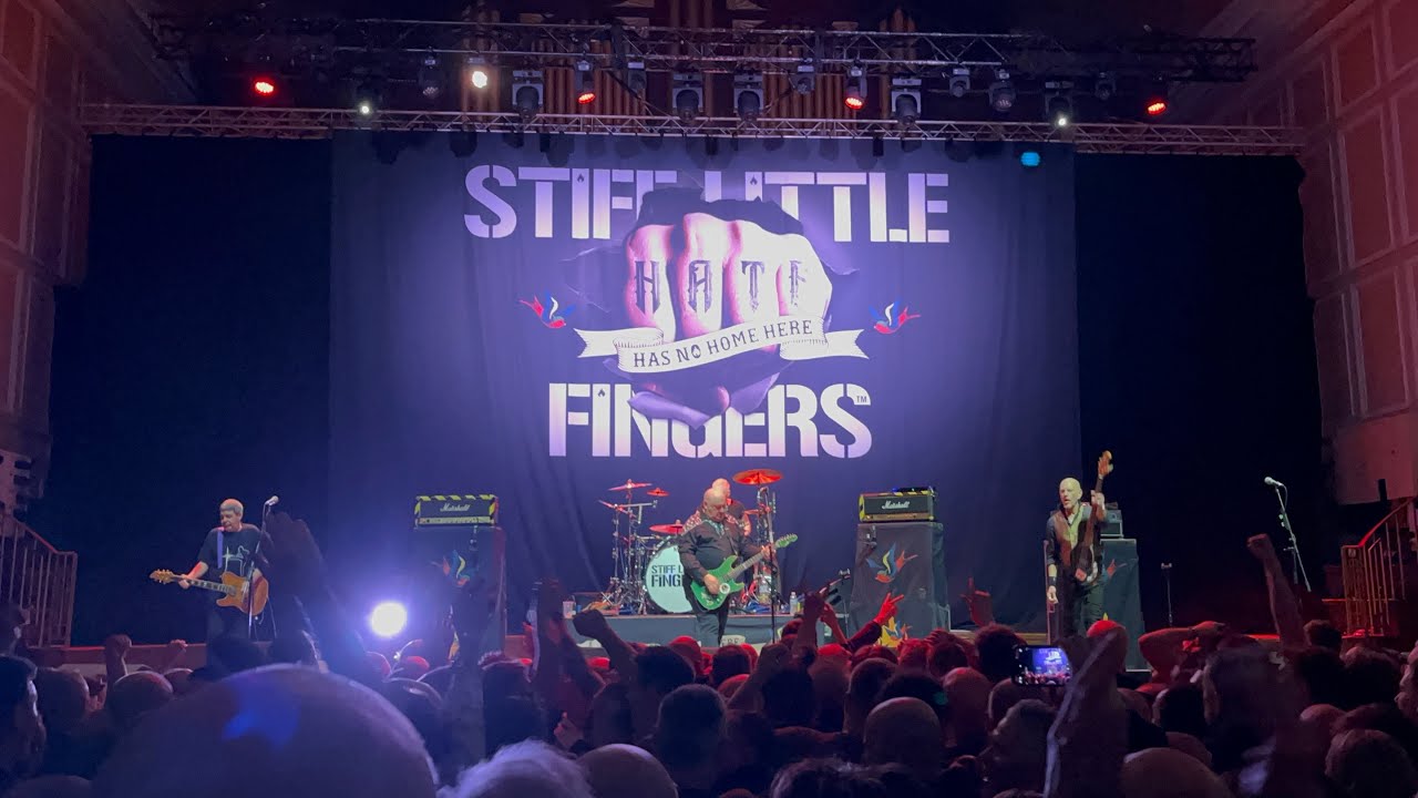 Stiff Little Fingers - Fly The Flag - Newcastle City Hall, 15/3/24