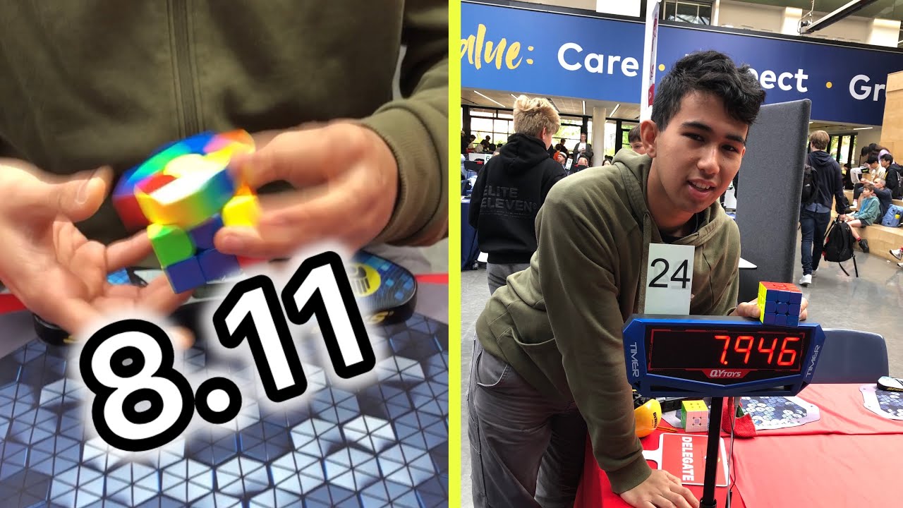 8.11 Official Rubik's Cube Average! (NR63)